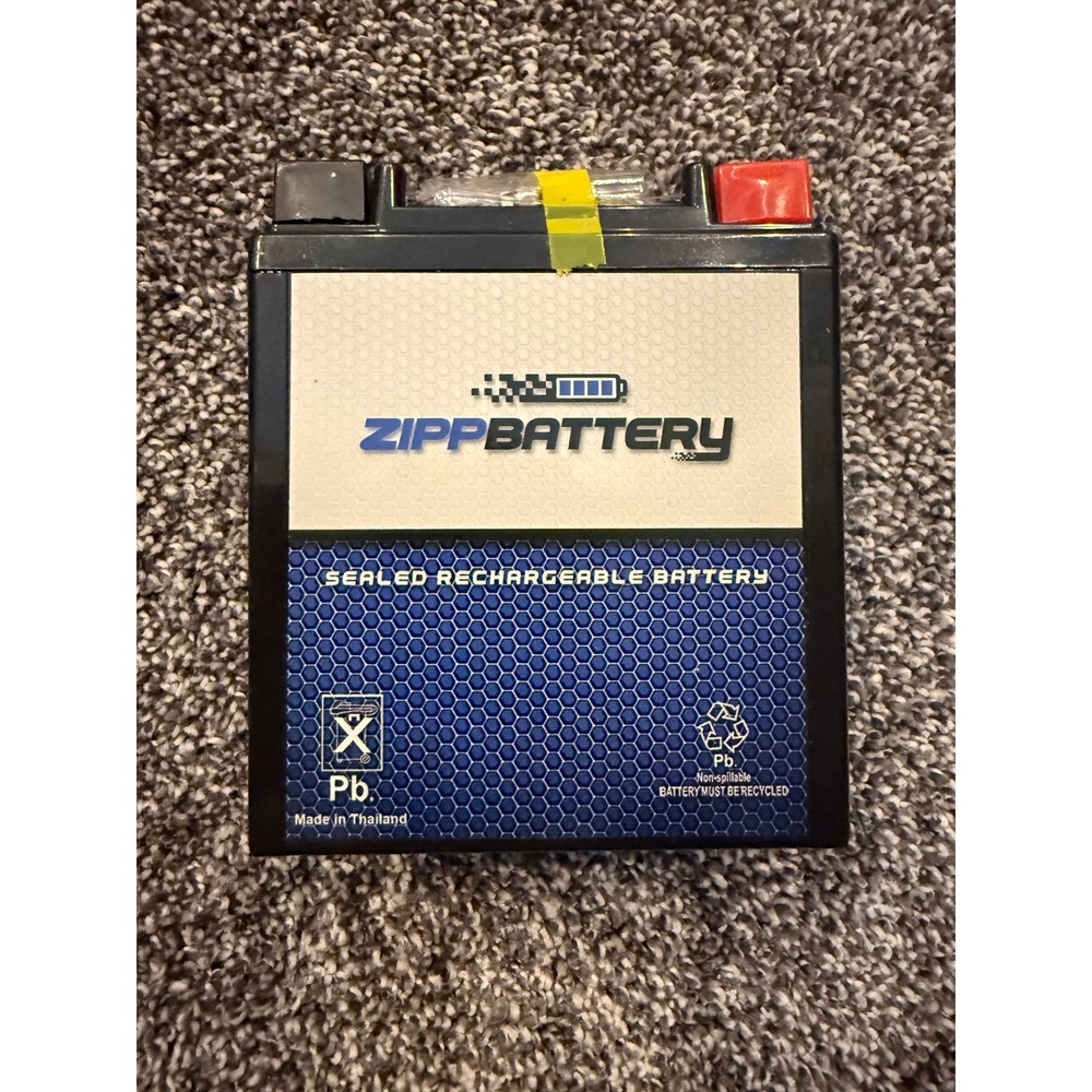 Zipp‎ Battery ZB 7L-BS Sealed Rechargeable Battery 12V Powersports FD241220 NEW